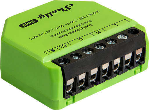 Shelly Dimmer Gen3 dimmer för WiFi-nätverk