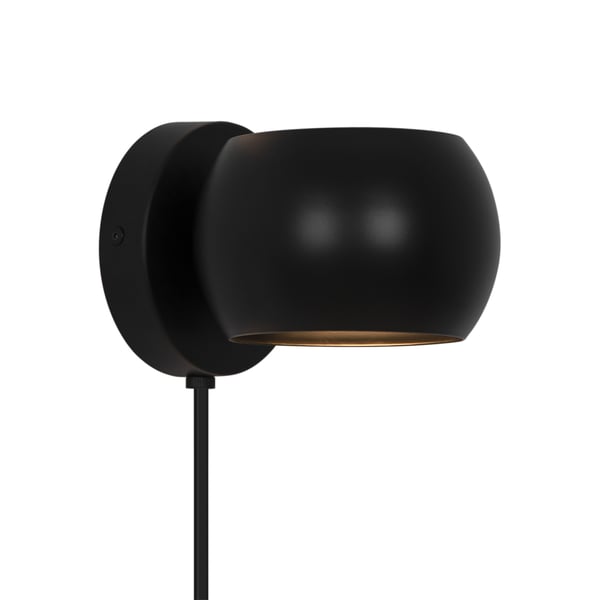 Nordlux Belir vägglampa, svart