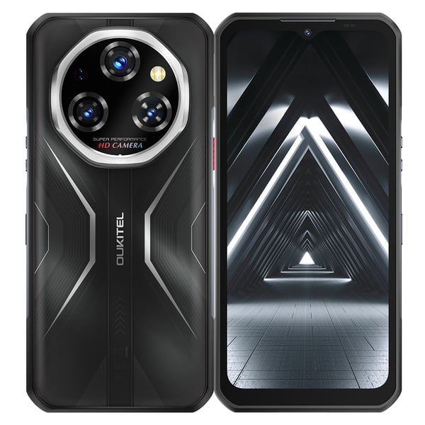 Oukitel WP55 5G-telefon, 256/12 GB, svart