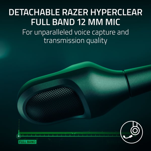 Razer Blackshark V3 Pro Xbox trådlösa gaming-headset, svart