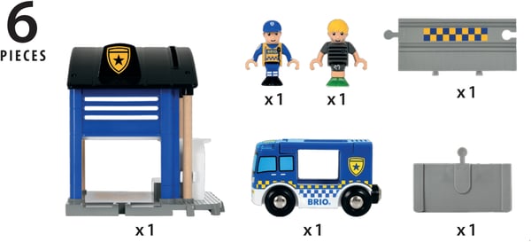 BRIO 33813 - Politistation
