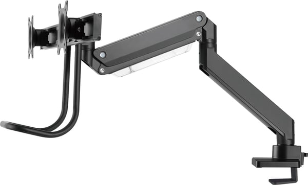 Neomounts NM-D775DX -monitorarm för två skärmar, svart