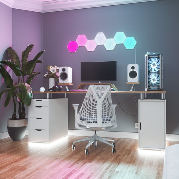 Nanoleaf Shapes Hexagon -tilläggsset, 3 paneler