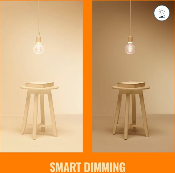 WiZ smartlampe, E27, G95, RGB, Wi-Fi, 2200-6500 K, 470 lm, 1 stk.