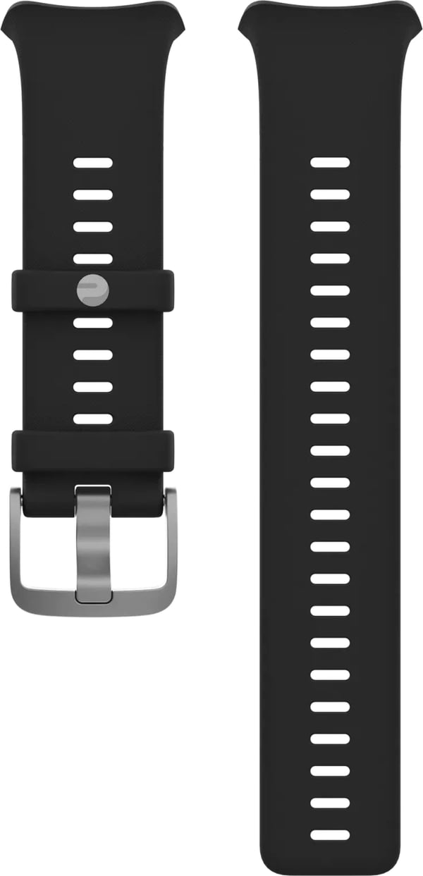 Polar Vantage V -silikonarmband, svart