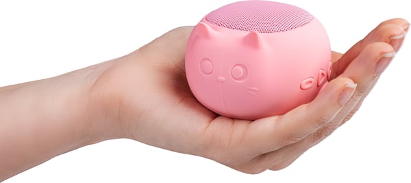 ProCaster Purrpurr Bluetooth-högtalare, rosa