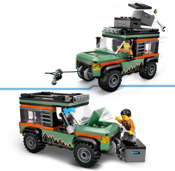 LEGO City 60447 – Fyrhjulsdriven bergsjeep