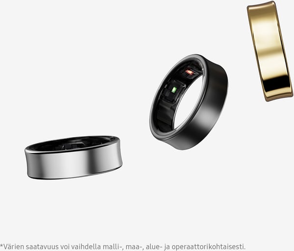 Samsung Galaxy Ring smartring, Titanium Silver, storlek 12
