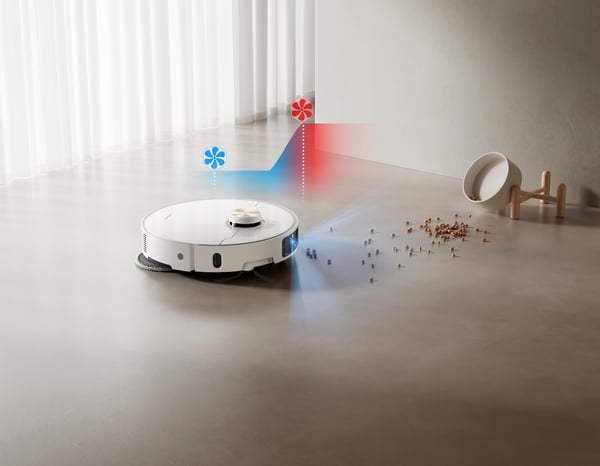 Dreame L40s Pro Ultra robotdammsugare, vit