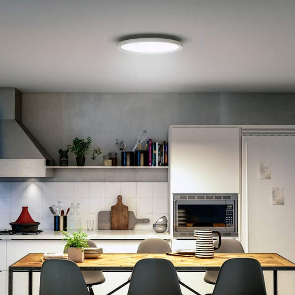 Philips Hue Aurelle takplafond 21 W, 2000-6500K, 2450 lm, rund, vit S