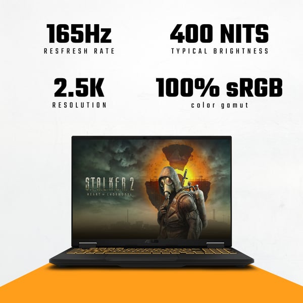 ASUS TUF Gaming F16 bärbar dator (FX608JH-QT038W), Win 11