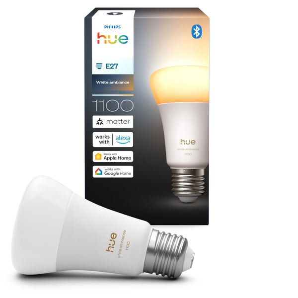 Philips Hue LED smartlampa, White ambiance, E27, 1100 lm