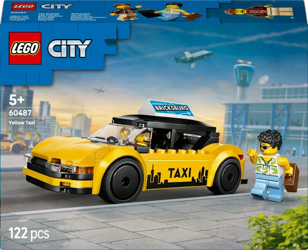 LEGO City Stora fordon 60487 Gul taxi