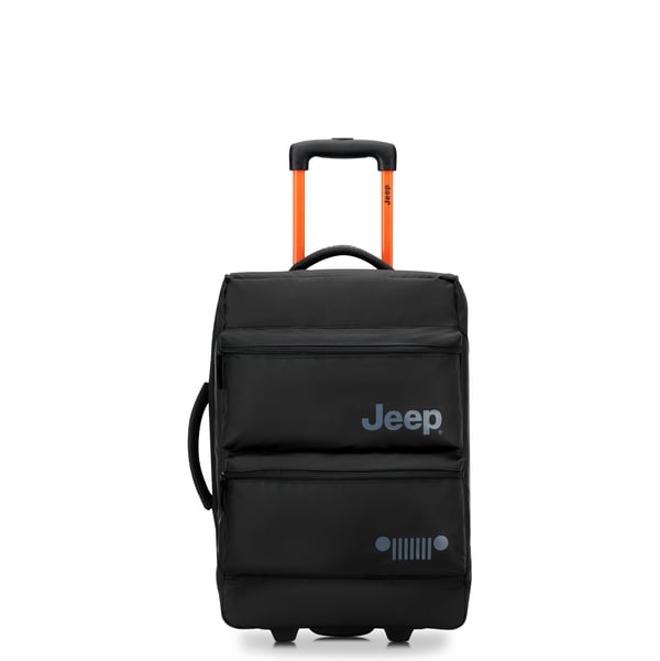 Delsey Jeep JS006B Trolley Duffle resväska, 55 cm, svart