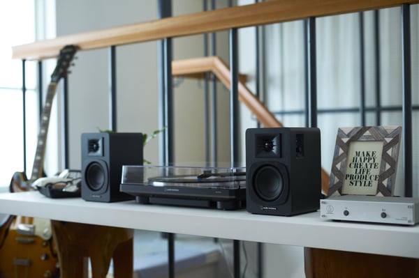 Audio-Technica SP3X aktiva högtalare, svart