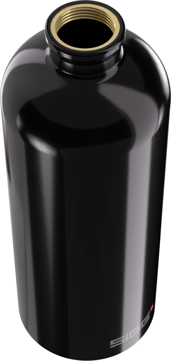 SIGG Traveller Black drikkedunk, 1 l, sort