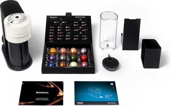 Nespresso Vertuo Next -kapselmaskine, hvid