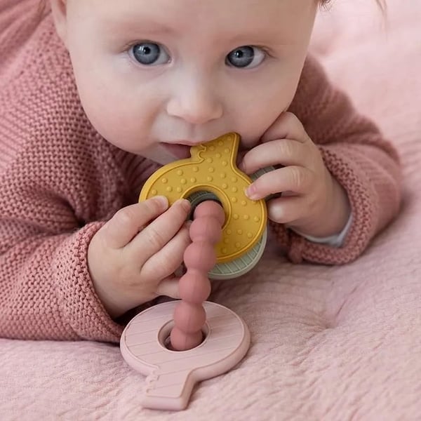 Little Dutch Nycklar - Tuggtillbehör, rosa