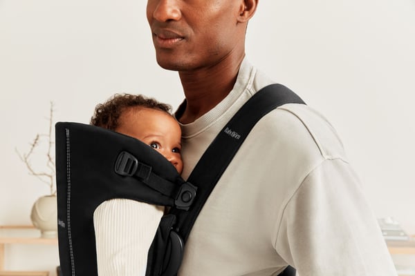BabyBjörn Mini Woven -bärsele, svart