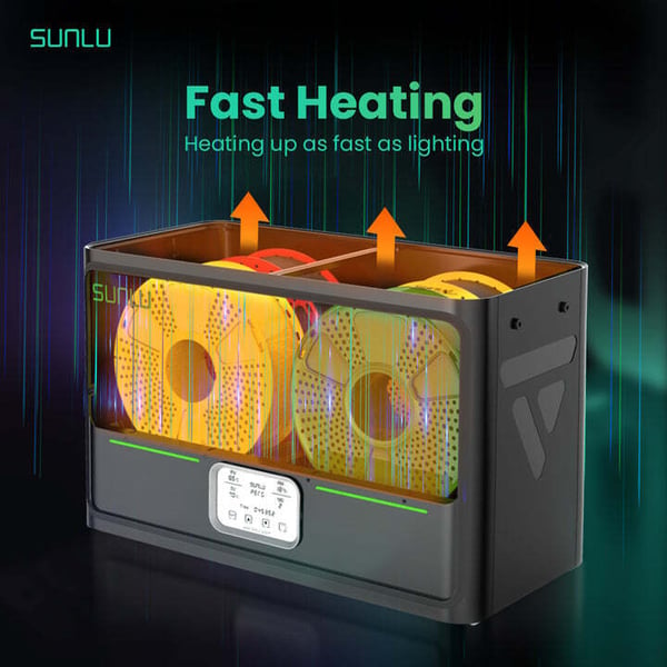 SUNLU FilaDryer S4 -filamenttorkare