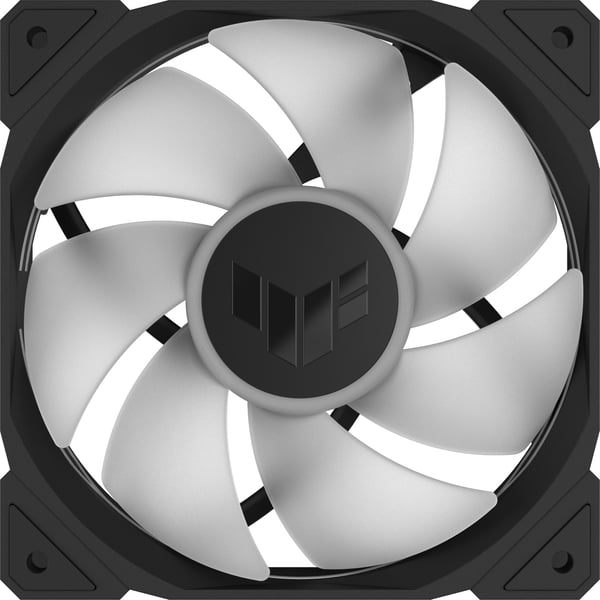 Asus TUF Gaming TR 120 ARGB PWM-blæser, 120 mm, sort