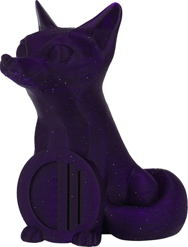 Copymaster3D PLA Glitter -filament för 3D-skrivare, 1,75 mm, glittrande lila