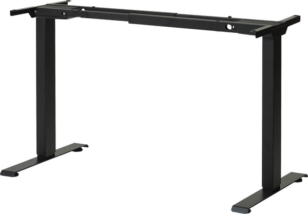 Elfen Ergodesk Modest II elbordets ram, svart