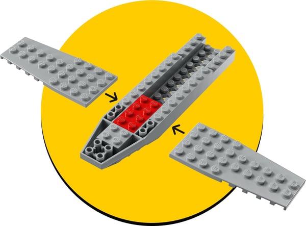 LEGO Star Wars 75410 – Mandos og Grogu N-1-stjerneskib