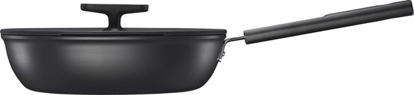 Fiskars Hard Face stekpanna med lock 24 cm