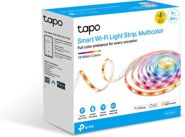 TP-Link Tapo L930-5 LED-smartljuslist, RGB, 5 m