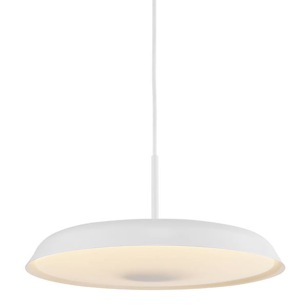 Nordlux Piso LED-pendellampa, vit