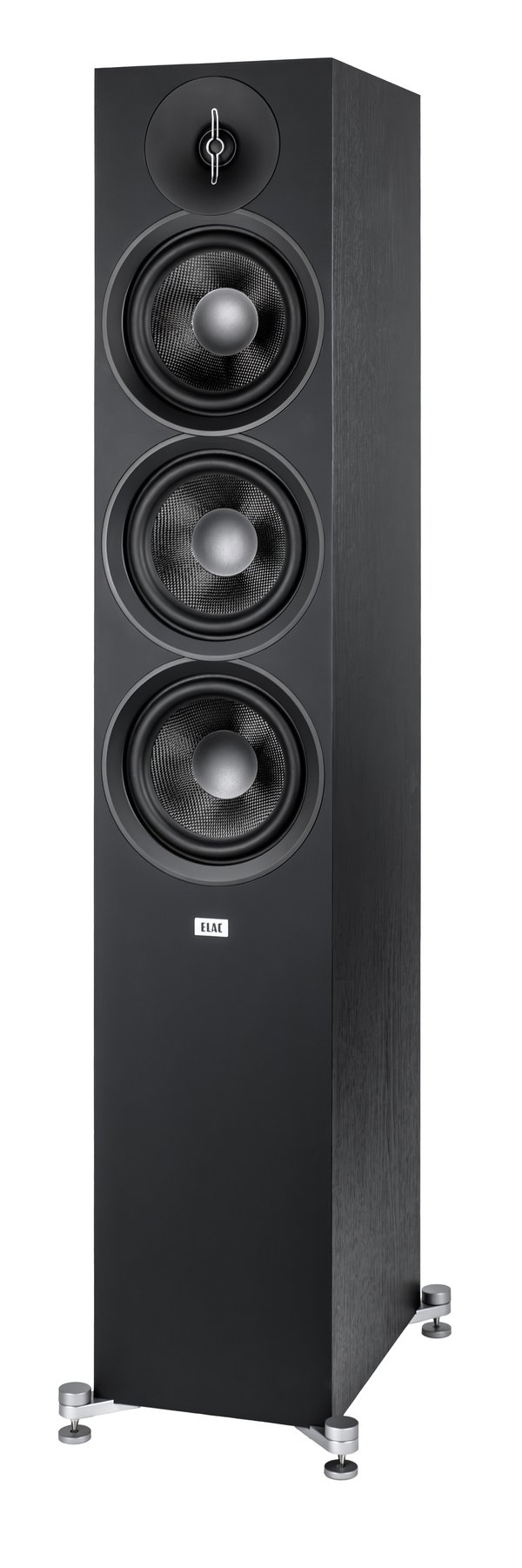 ELAC Debut 3.0 F6.3 golvhögtalarpar, svart