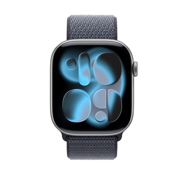 Apple Watch 46 mm Sport Loop armband, marinblå