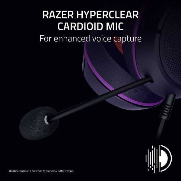 Razer Kraken Kitty V2 Pokemon Gengar Specialutgåva