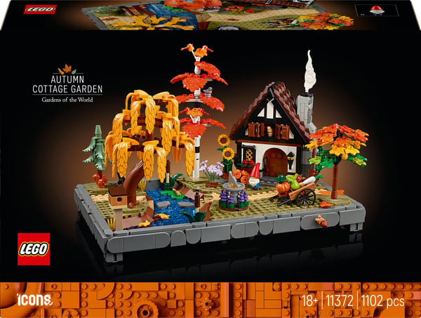 LEGO Ikoner 11372 Höstigt stugträdgård