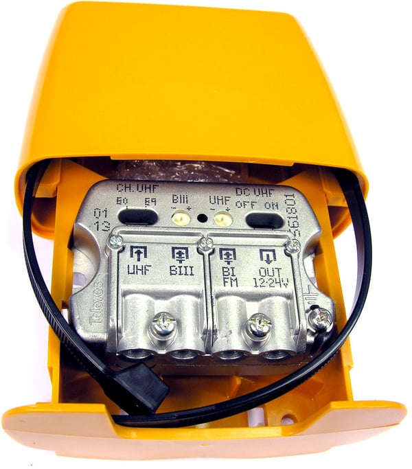 Televes T561801 mastförstärkare, 3 ingångar