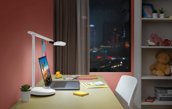 Philips VDTMate DSK501 -skrivbordslampa, vit