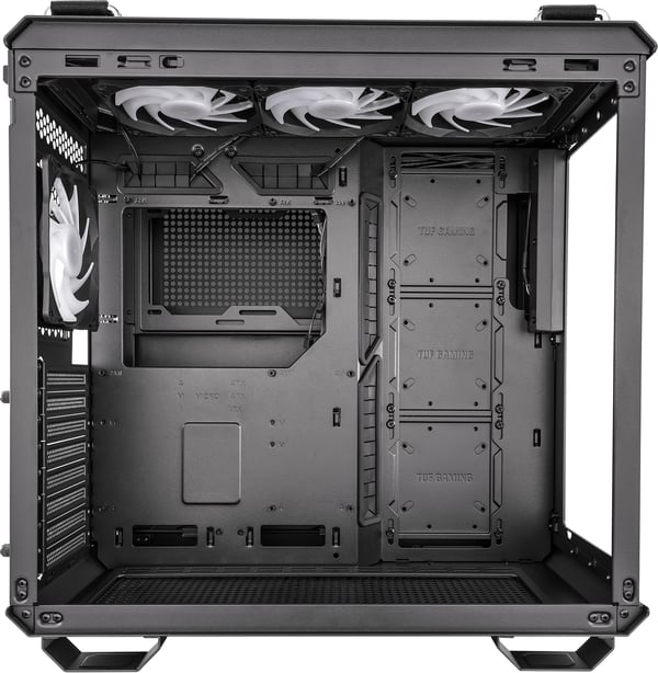 Asus TUF Gaming GT502 PLUS TG ARGB ATX-chassi med fönster, svart
