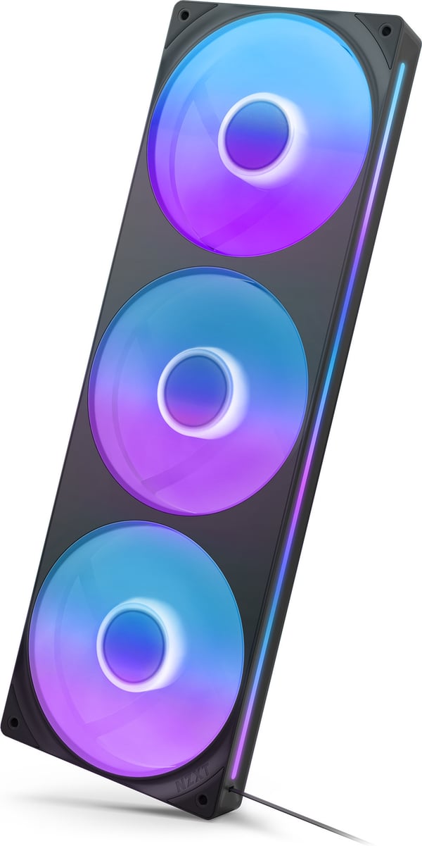 NZXT F360 RGB CORE-fläkt, 3 * 120 mm, svart