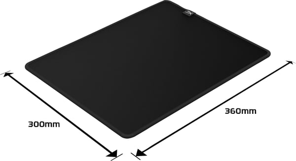 HyperX Pulsefire Mat -spilmus, sort, størrelse M