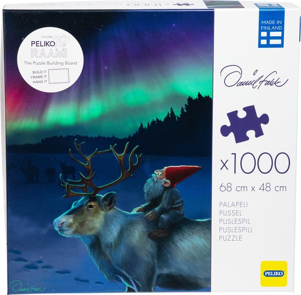Daniel Falck Revontulet -pussel, 1000 bitar