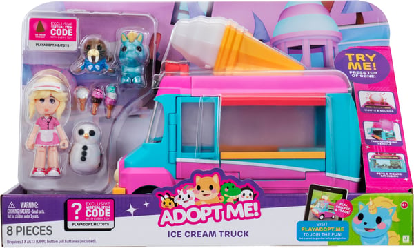 Adopt Me! Feature Vehicle Ice Cream Truck - Funky isvogn