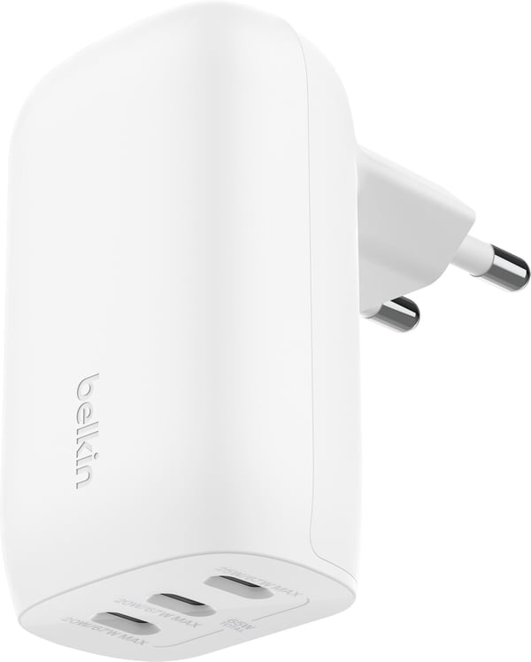 Belkin BoostCharge 3-Port USB-C 67W netadapter