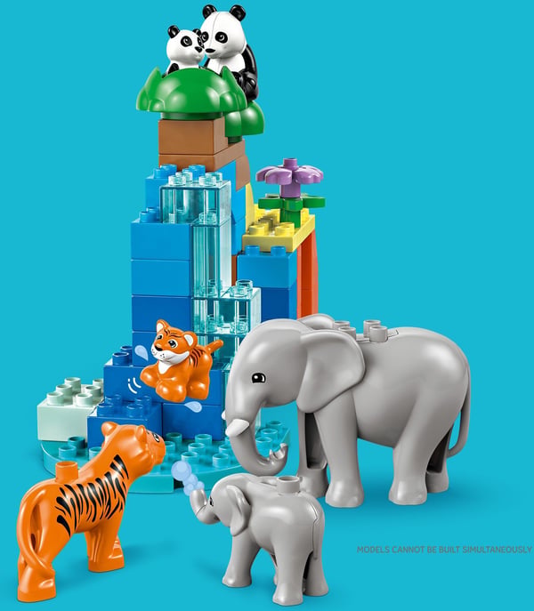 LEGO DUPLO Stad 10446 – 3-i-1 djurfamiljer