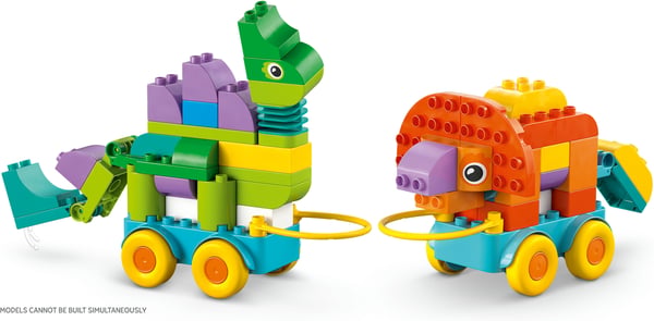 LEGO Duplo 10451 - Dinosaurier på hjul – 3-i-1-set