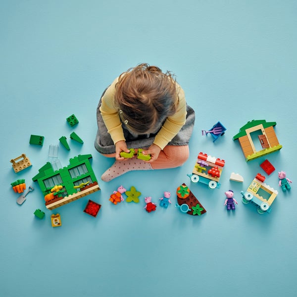 LEGO DUPLO Peppa Pig 10461 Ugglan Grisens trädgård och växthus