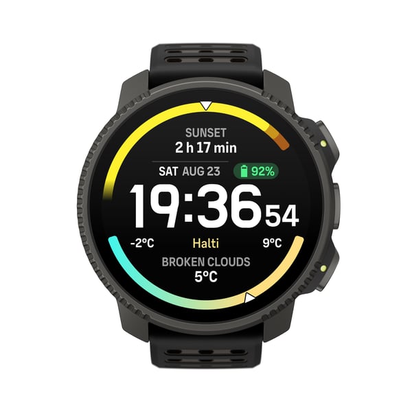 Suunto Vertical 2 sportklocka, Titanium Black