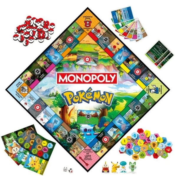 Monopol Pokémon Brädspel, FI / SE