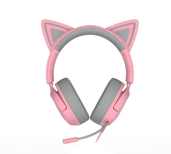 Razer Kraken Kitty V3 X spelhörlurar, rosa