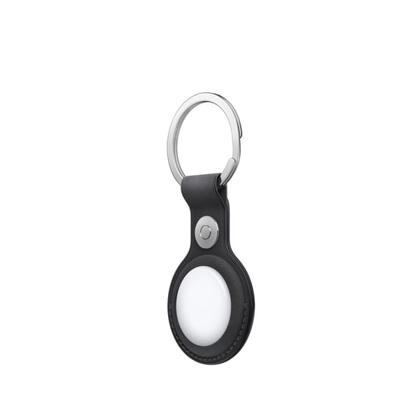 Apple FineWoven AirTag nyckelring, svart